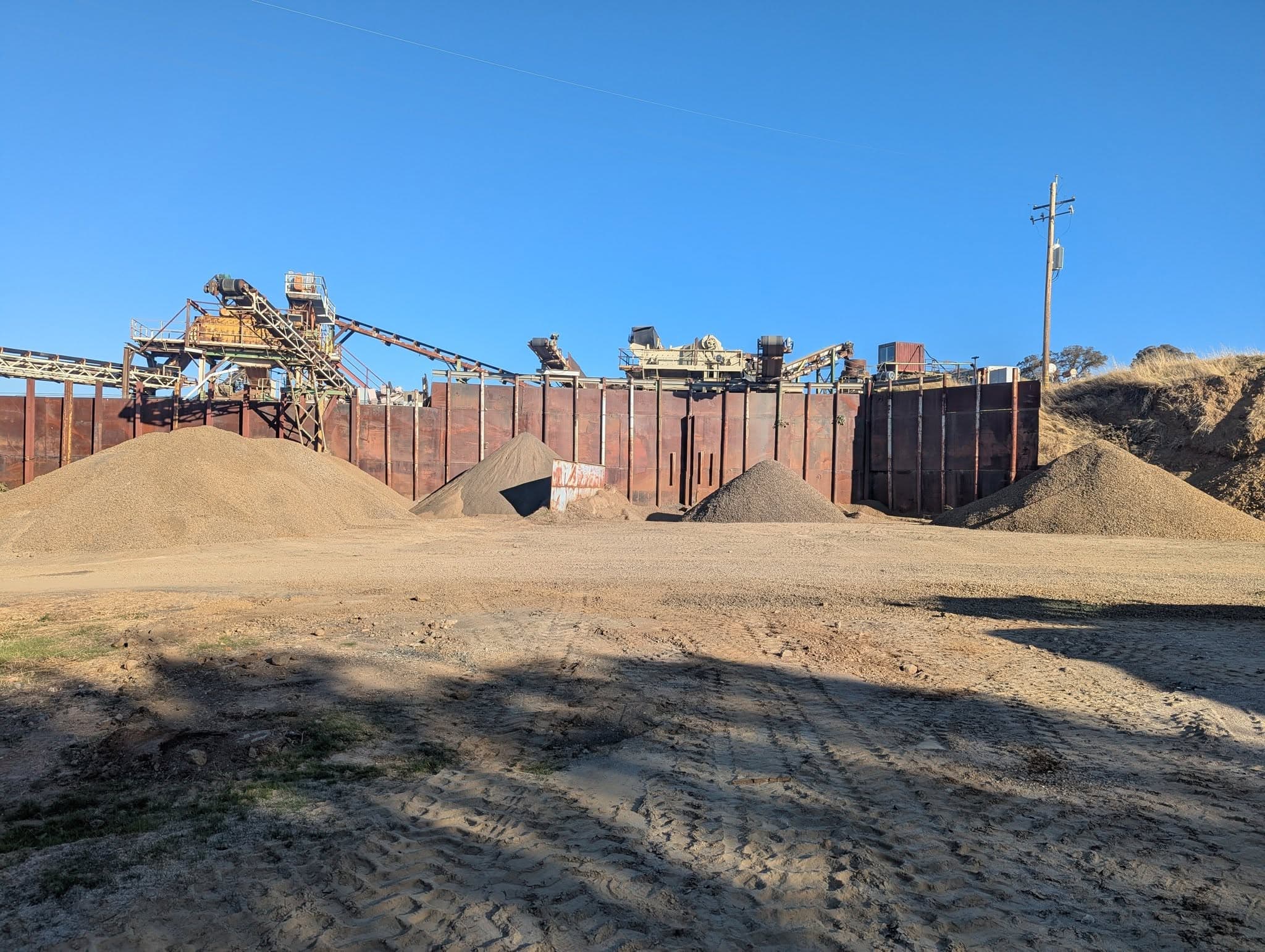 Gravel and rock texture